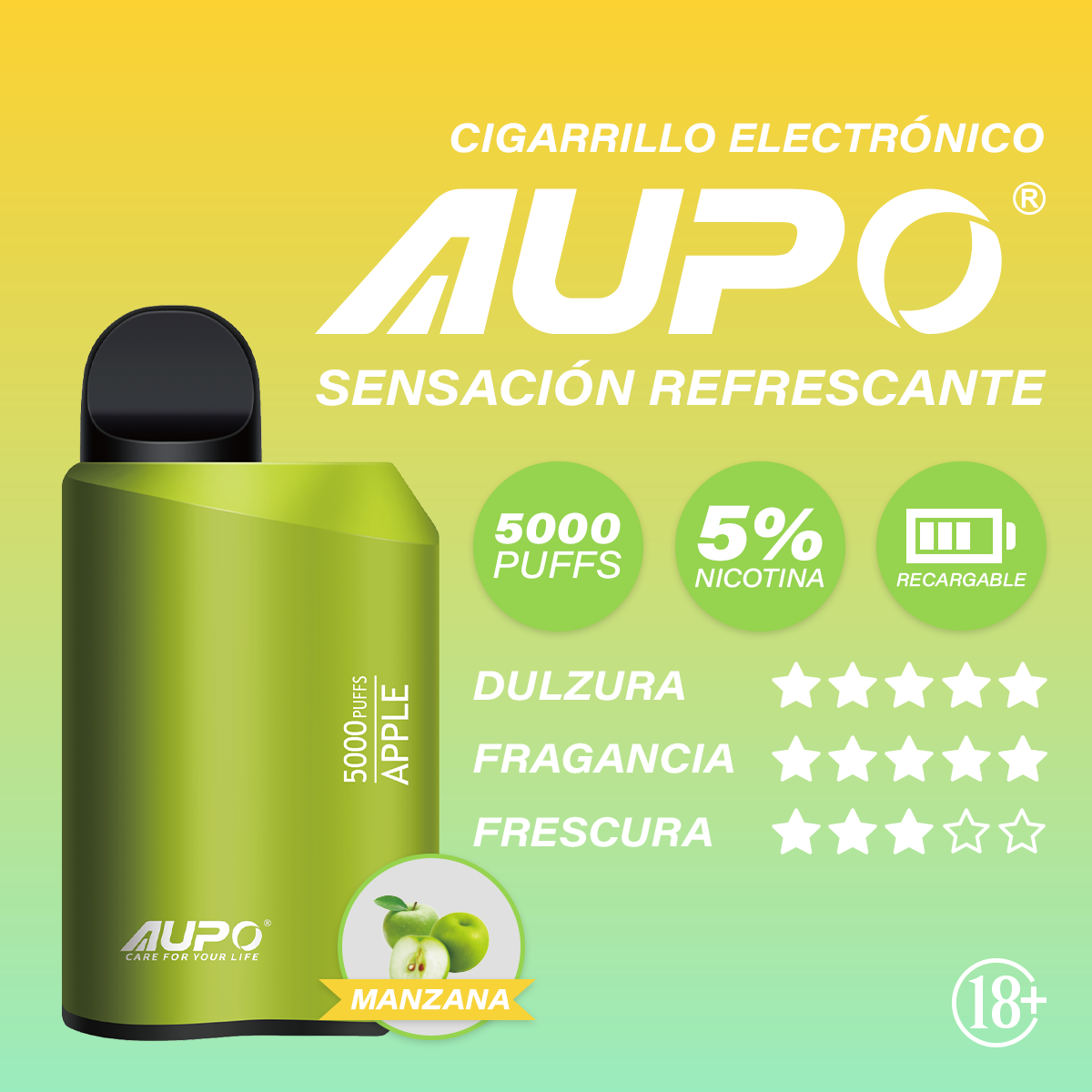 Vape desechable 5,000 puffs