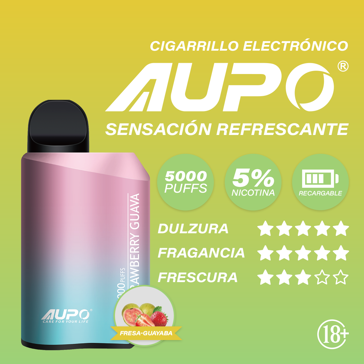 Vape desechable 5,000 puffs