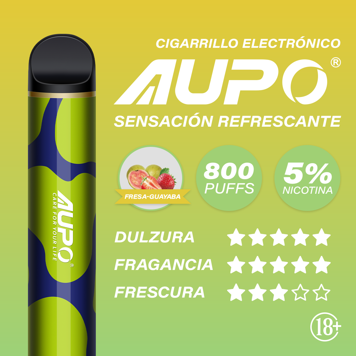 Vape desechable 800 puffs